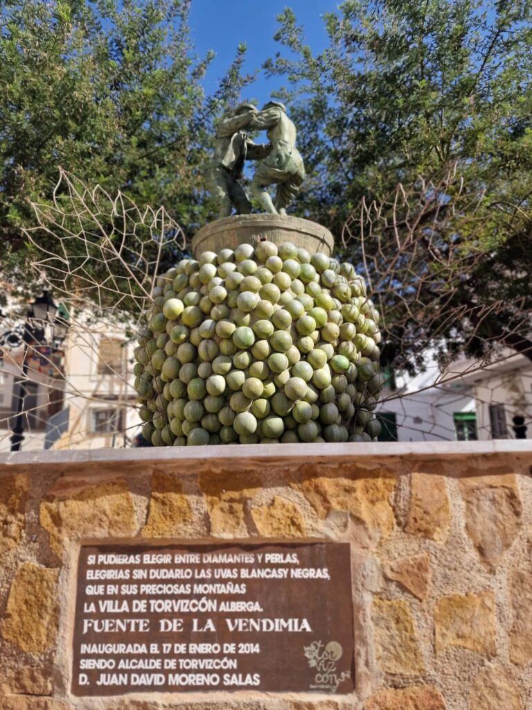 Fuente de la vendimia en Torvizcón. Autor: José Vera